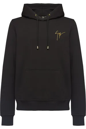 Giuseppe Zanotti Kapuzenpullover mit Logo-Stickerei