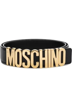 Moschino Gürtel mit Logo-Schild