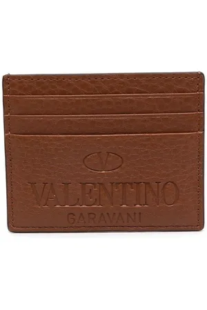 VALENTINO GARAVANI Kartenetui mit Logo-Prägung