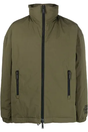 Dsquared2 Gefütterte Jacke mit Stehkragen