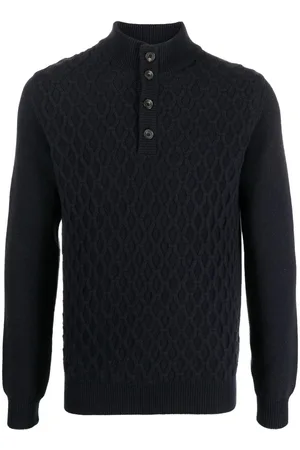 corneliani Pullover mit Zopfmuster