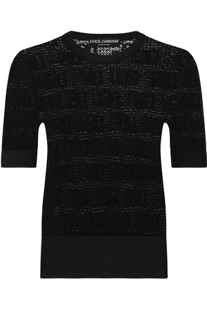 Dolce & Gabbana Jacquard-Pullover mit DG-Logo
