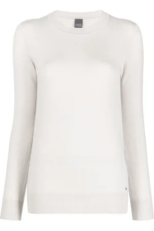 LORENA ANTONIAZZI Kaschmirpullover mit Rundhalsausschnitt
