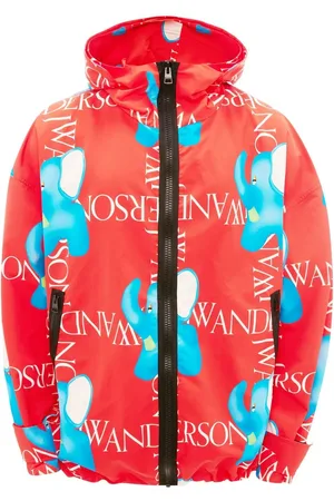 J.W.Anderson Kapuzenjacke mit Logo-Print
