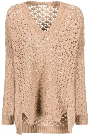 Agnona Pullover mit V-Ausschnitt
