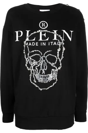 Philipp Plein Hemd mit Kristallen