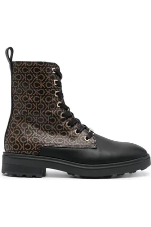 Calvin Klein Bikerstiefel mit Monogramm