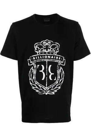 BILLIONAIRE T-Shirt mit Logo-Print