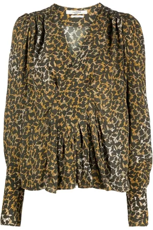 Marant Etoile Bluse mit V-Ausschnitt