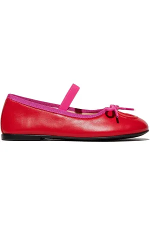 Gucci Ballerinas mit Logo-Stickerei