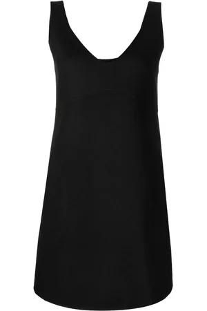 P.A.R.O.S.H. Shiftkleid mit V-Ausschnitt