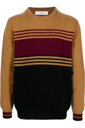 PRINGLE OF SCOTLAND Pullover in Colour-Block-Optik