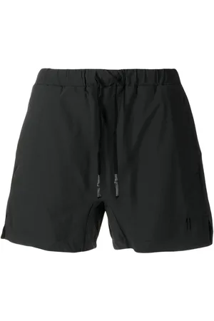 11 BY BORIS BIDJAN SABERI Shorts mit Logo-Stickerei