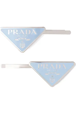 Prada Haarspangen-Set mit Logo
