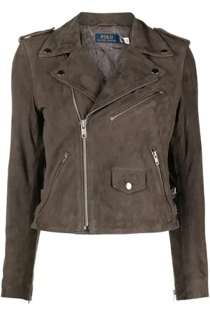 Ralph Lauren Asymmetrische Bikerjacke