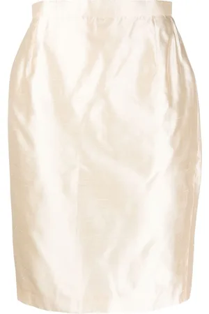 Saint Laurent 1990 Rock mit hohem Bund