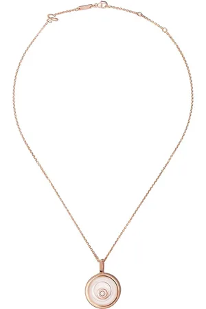 Chopard 18kt Weiß- und Rotgoldhalskette mit Diamanten