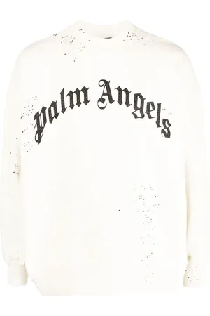 Palm Angels Sweatshirt im Distressed-Look