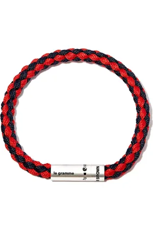 Le Gramme X Orlebar Brown geflochtenes Armband
