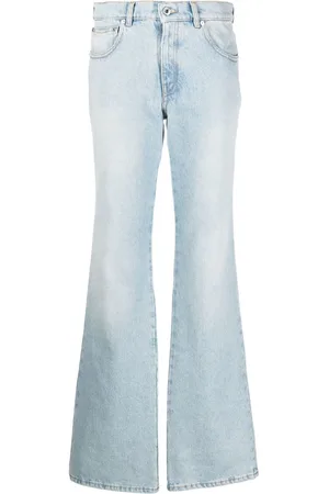 OFF-WHITE Bleach Baby Baggy-Jeans