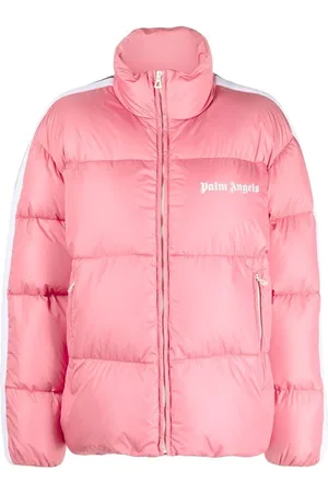 Palm Angels Gefütterte Jacke mit Streifen