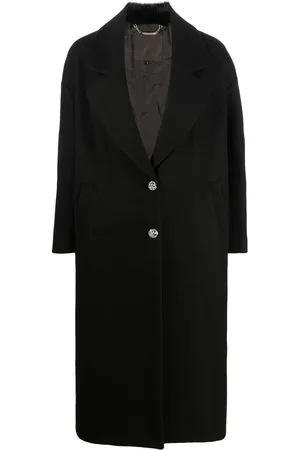 Philipp Plein Mantel aus Faux Fur