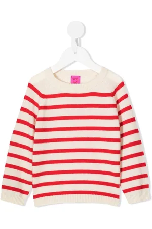 Cashmere In Love Gestreifter Kaschmirpullover