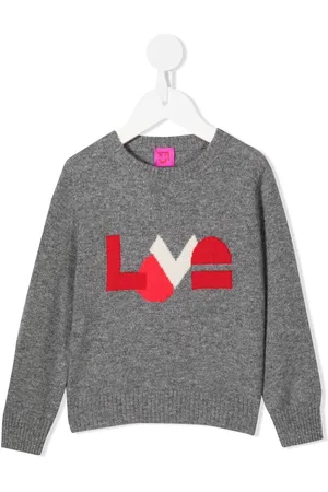 Cashmere In Love Kaschmirpullover mit Logo
