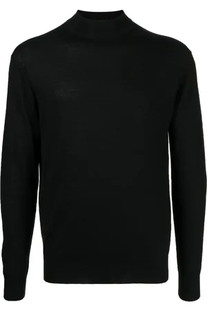 N.PEAL Pullover mit Stehkragen