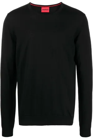 HUGO BOSS Fein gestrickter Pullover