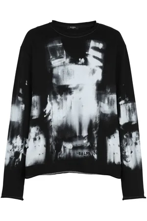 Balmain Sweatshirt mit Röntgen-Print