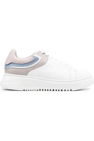 Emporio Armani Sneakers mit Logo-Prägung