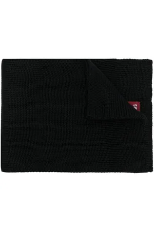 Parajumpers Gestrickter Schal mit Logo-Patch