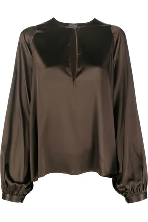 GIANLUCA CAPANNOLO Bluse aus Seide