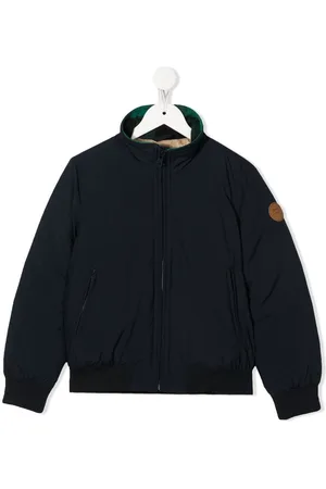 Woolrich Bayman Jacke mit Kontrastkragen