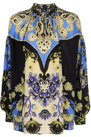 Etro Bluse mit Blumen-Print