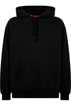 Supreme Cropped-Hoodie mit Einsätzen