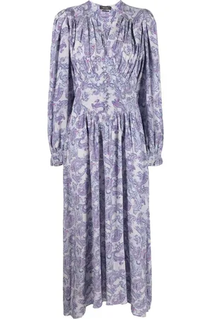 Isabel Marant Midikleid mit Paisley-Print