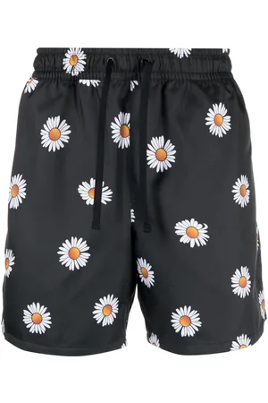 Nike Badeshorts mit Margeriten-Print