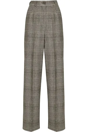 Dolce & Gabbana Ausgestellte Hose mit Karomuster
