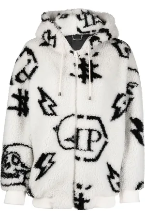 Philipp Plein Jacke mit Monogramm-Print