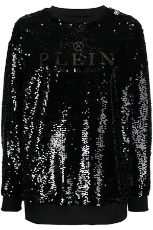 Philipp Plein Sweatshirt mit Pailletten