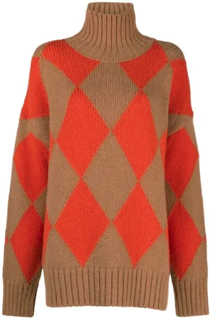 La DoubleJ Pullover mit Stehkragen