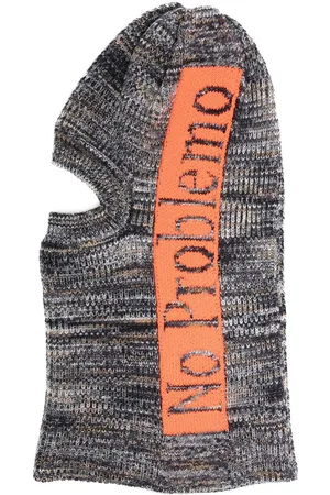 ARIES Balaklava mit Slogan-Print