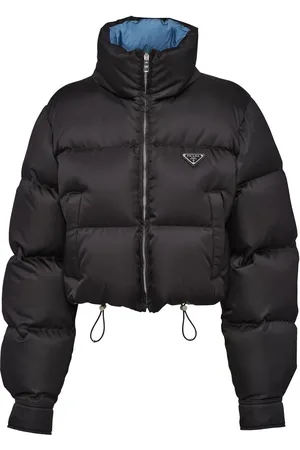 Prada Re-Nylon Cropped-Daunenjacke