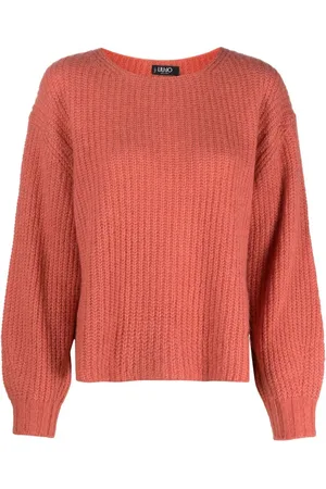Liu Jo Grob gerippter Pullover