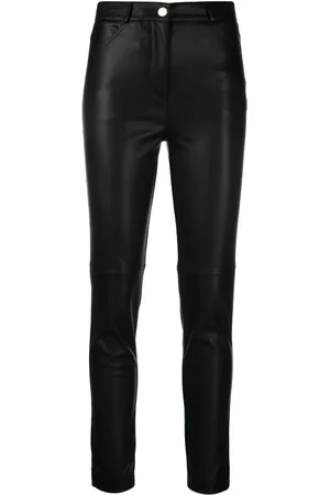 BLANCA Schmale Hose aus Faux-Leder