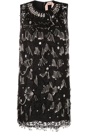 Nº21 Kleid mit Sicherheitsnadel