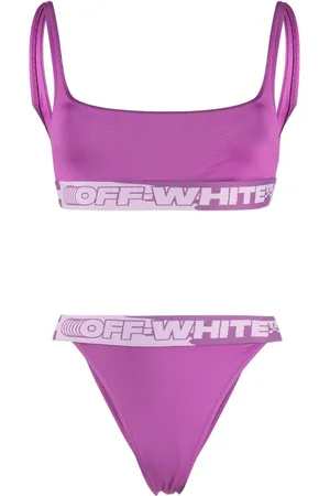 OFF-WHITE Bikini mit Logo-Taping