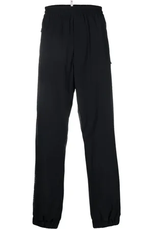 Moncler Gerade Hose mit Logo-Print